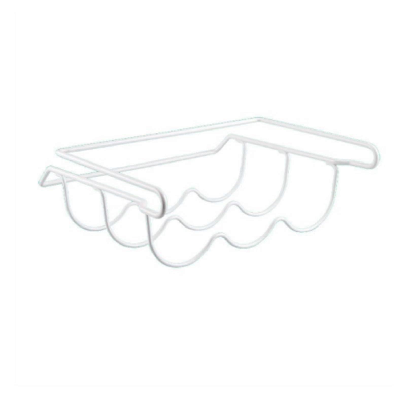 Refrigerator Organizer Rack for Beer and Wine Bottles, Adjustable Fridge Storage Shelf