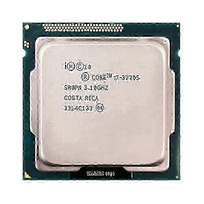 Core i7-3770S CPU - Socket LGA 1155 4 Cores 8 Threads 3.1GHz 8MB L3 Cache 65W.