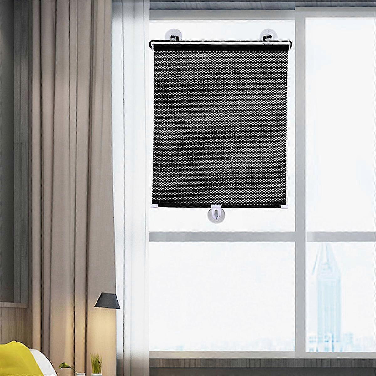 Pvc Black Blind With Suction Cups, 40x60cm