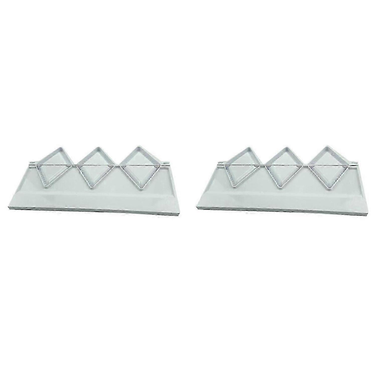 Dumpling molds are suitable for making Polish dumplings, samosas, wontons, etc.