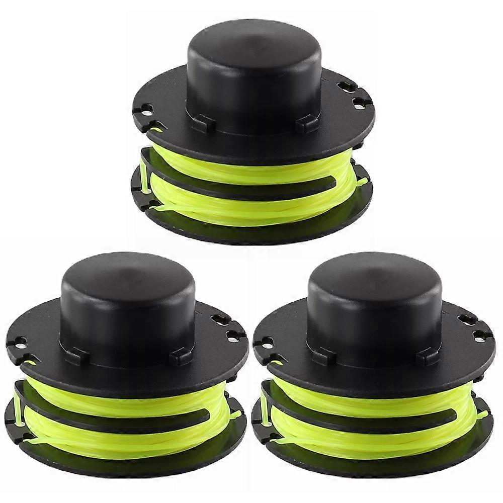 3PCS Replacement Spools for Ryobi Lawn Trimmer Wire Reels RAC119