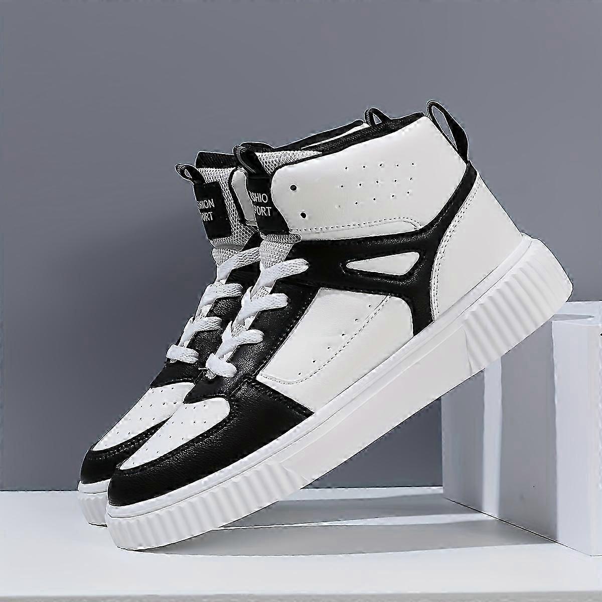 Women's Platform Thick Sole Sneakers - Breathable Mesh, Size Up Recommended