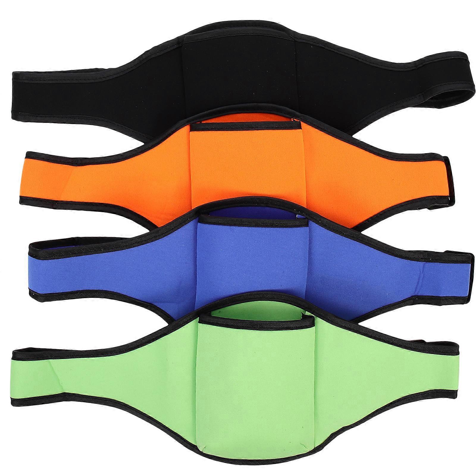 Mic Waist Belts for Storage Use 20Pcs Black Microphone Holder Pack