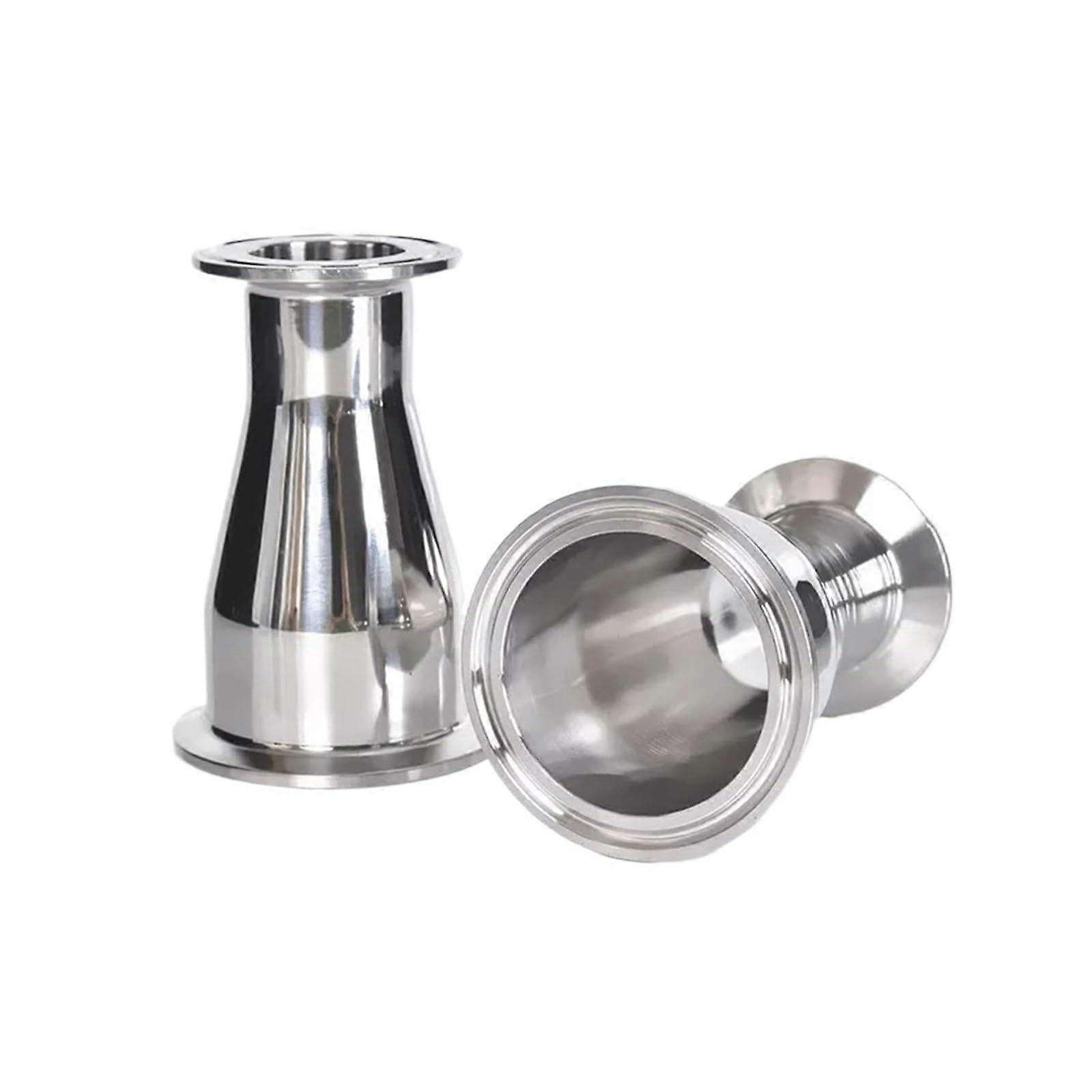 1.5' x 2.5' Tri Clamp Concentric Reducer Stainless Steel Sanitary Pipe Fitting for Brewing