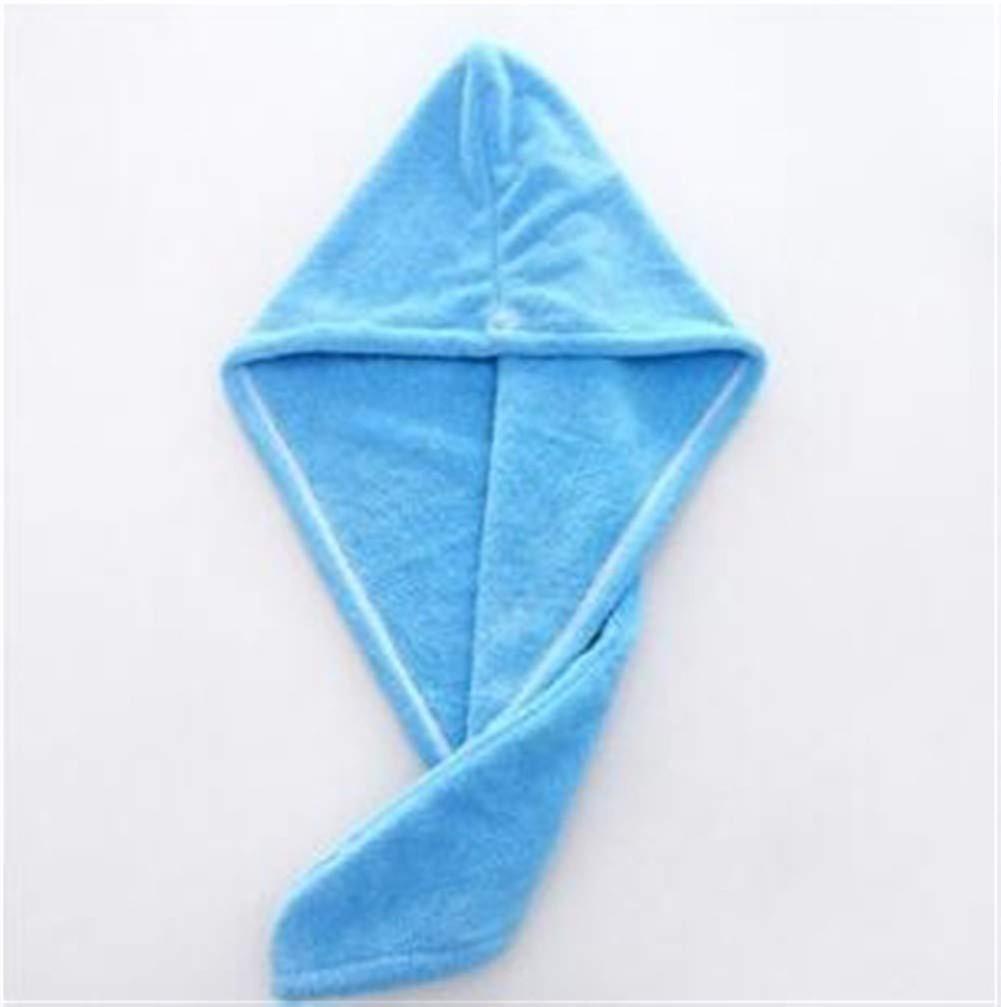 Microfiber Hair Drying Towel Cap, Thickened Super Absorbent Wrap for Fast Drying Shower and Bath