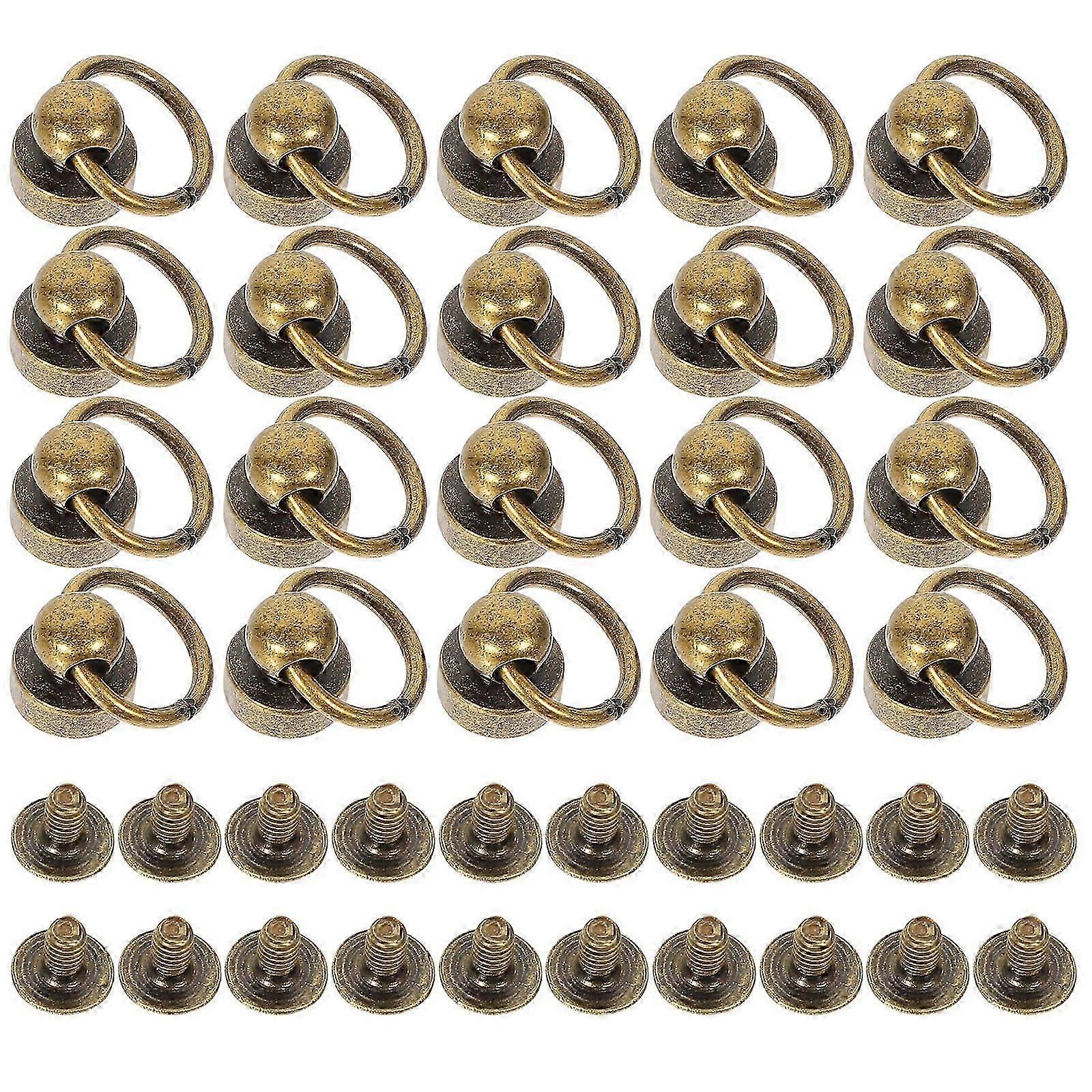 Phone Case Screws Rivets Fasteners for DIY with 40Sets Durable and Strong