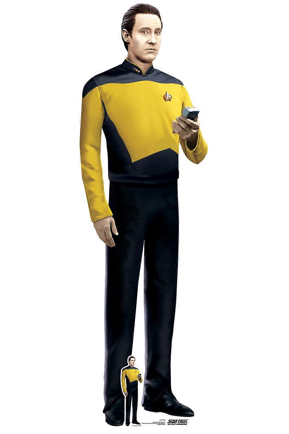 Data from Star Trek Cardboard Cutout Official Standee / Standup