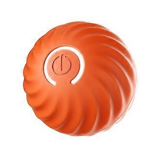 Pet Toy Ball Automatic Moving Dog Toy Ball Smart USB Jumping Rotating Interactive Dog Chew Toy Ball compatible with Puppy Ball Toy