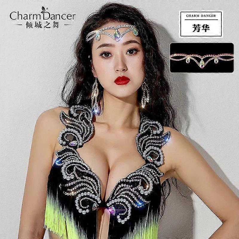 Belly Dance Diamond Head Chain - Women's Performance Accessory