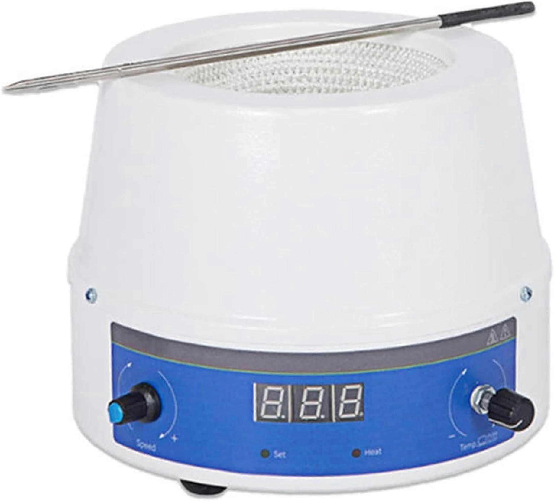 Laboratory Heating Mantle with LED Agitator, Precise Temperature Control and Magnetic Stirring