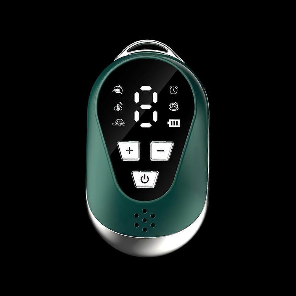 Sleep Aid Device with MicroCurrent Pulse Therapy, 9Level Intensity Control, Handheld Green Rechargeable