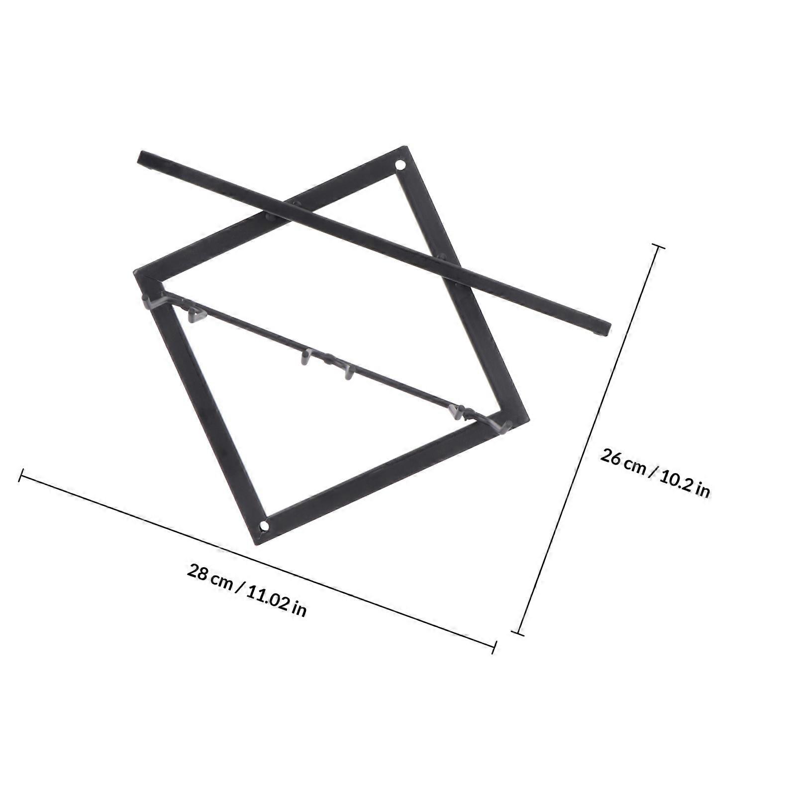 Red Wine Rack Iron Cups Holder for Storage Using 1Pcs Display Rack