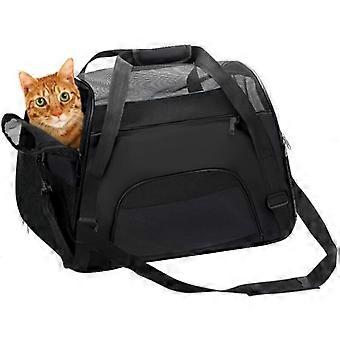 Pet Airline Crate, Multi-sided Ventilation, Durable Material, Portable Travel Bag