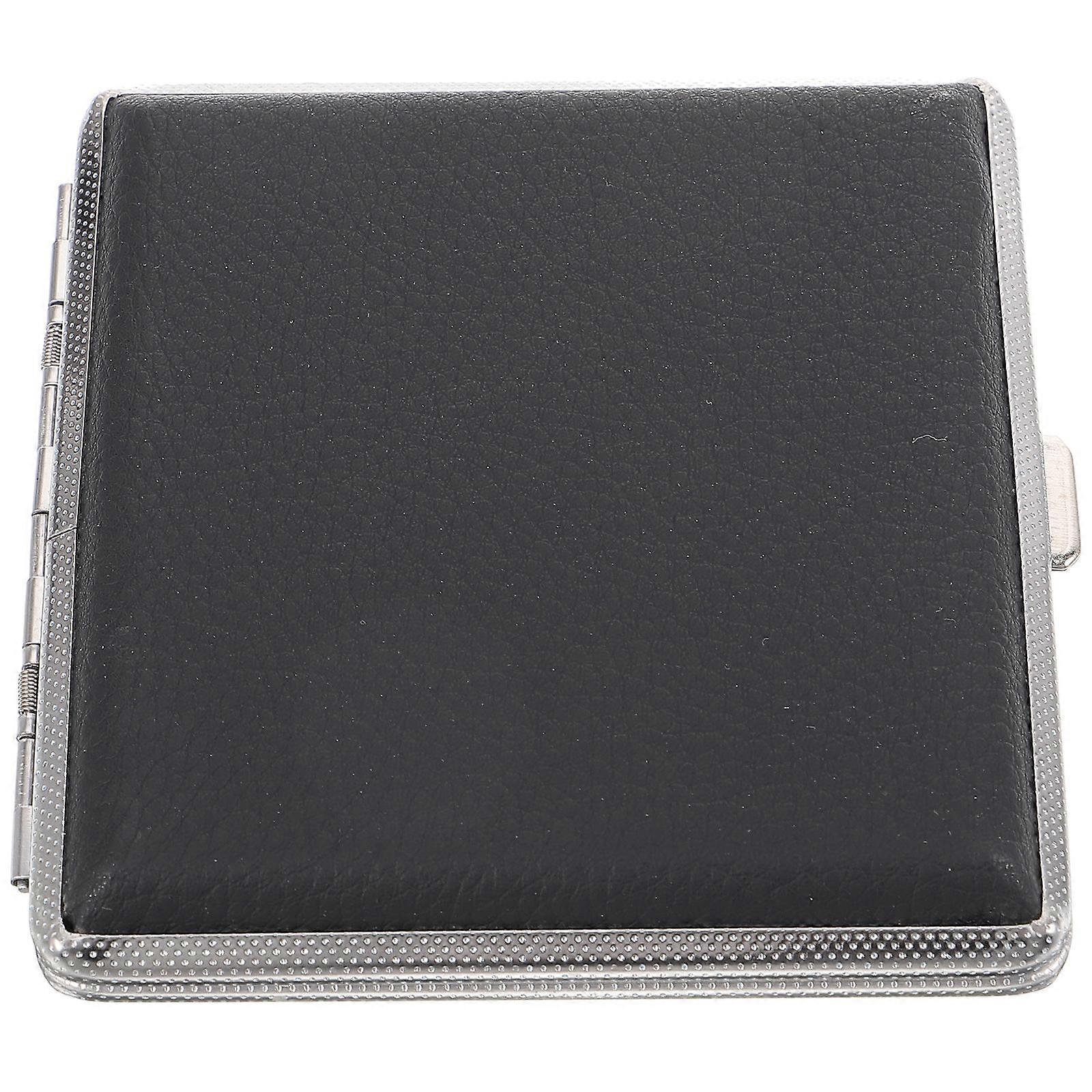 Portable Box Flip Type for Storage 3Pcs Black Case