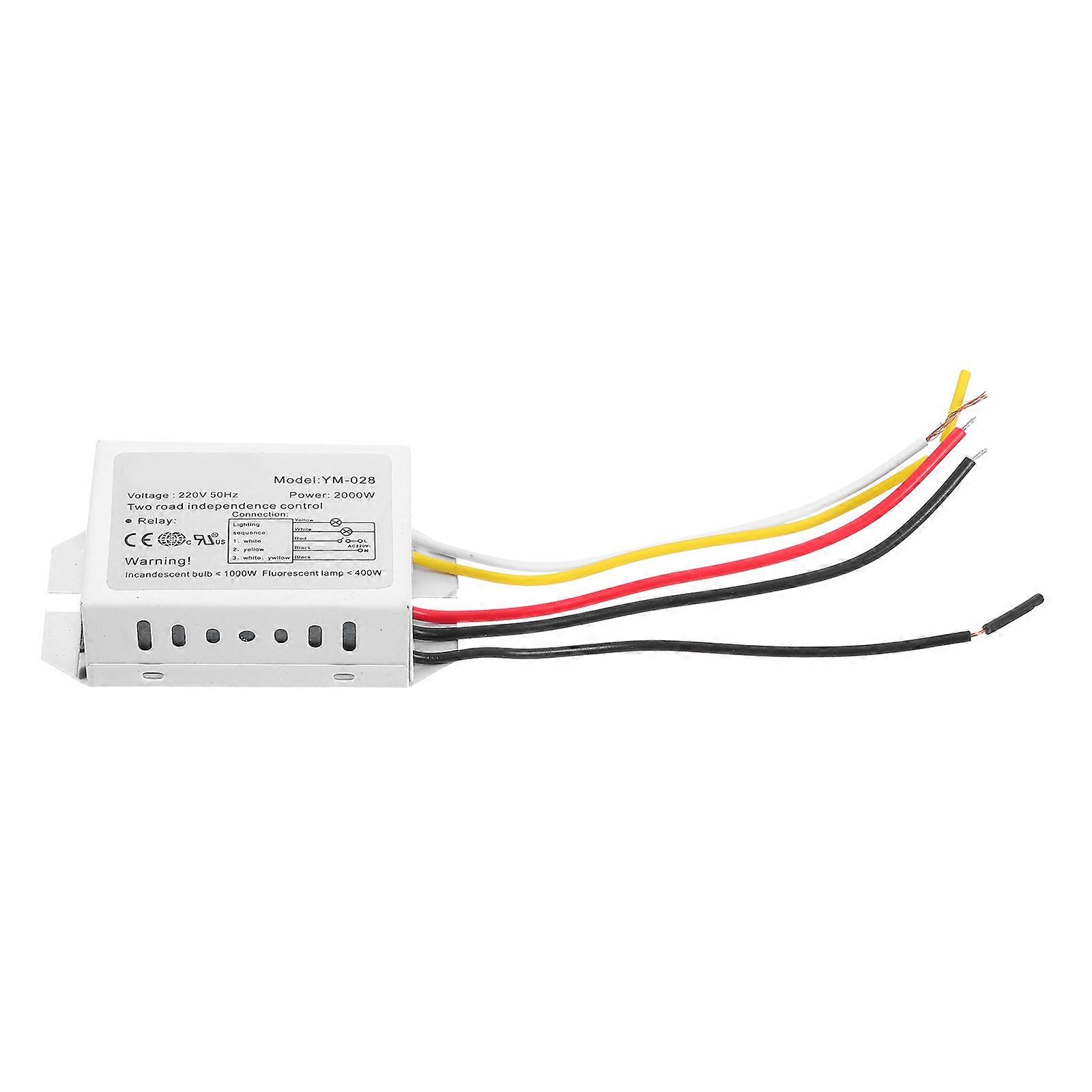 Segment Switch 220V 2 Channel Digital Switch for Lamp 2 Channel