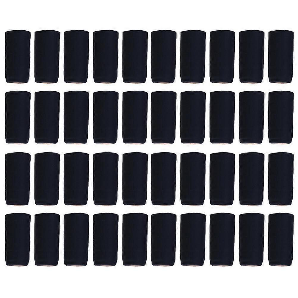 Cap Heat Shrink Capsules for Seal 200Pcs Black
