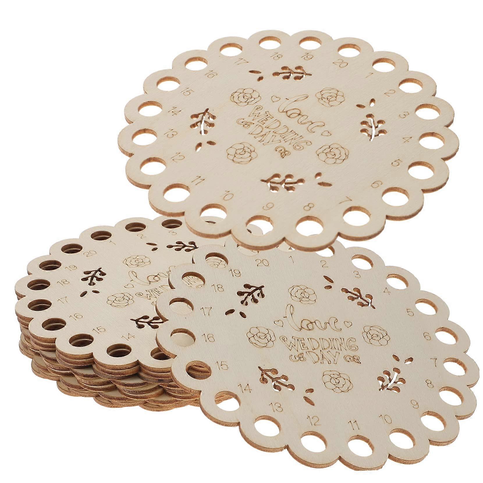 Embroidery Floss Organizer Set, Tangle Thread Storage for Cross Stitch, 10pcs MultiColor Slots