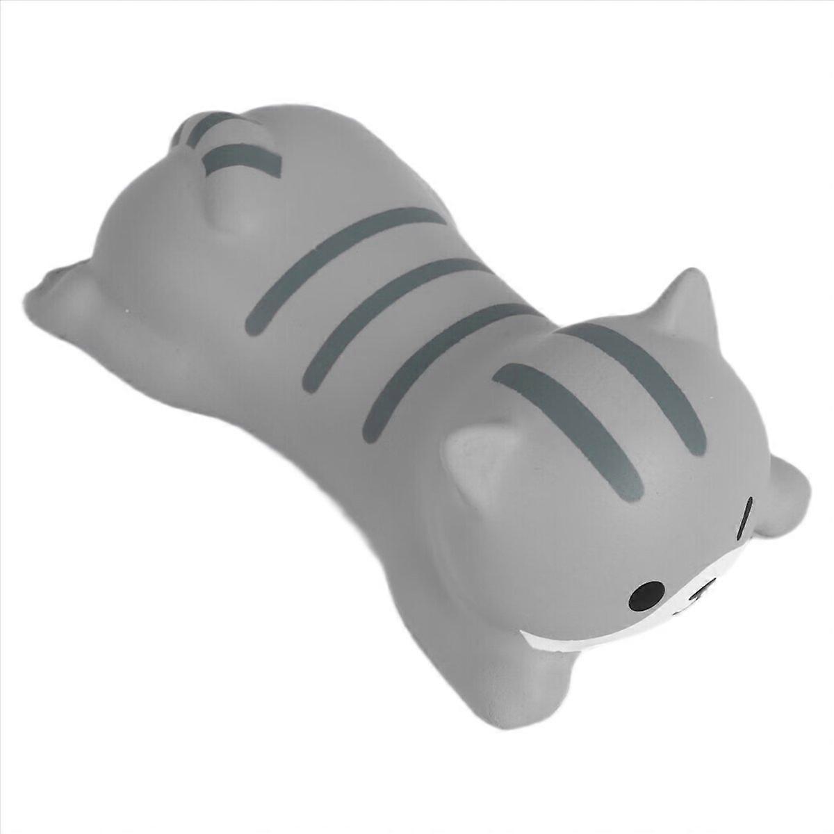 Cute Wrist Rest Support for Mouse Computer Laptop, Grey-Cat