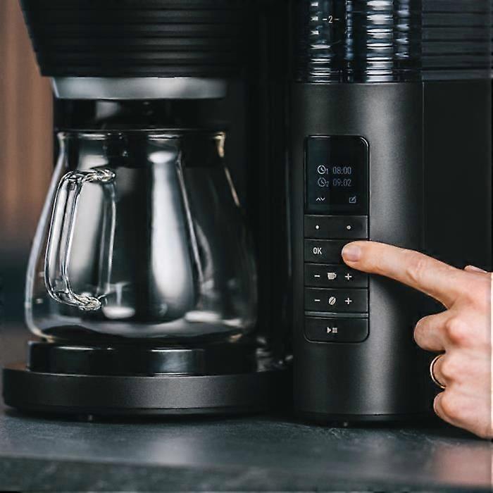 Filter coffee maker - Melitta - AromaFresh Glass Pro X - 10 cups - Ceramic grinder - Programmable