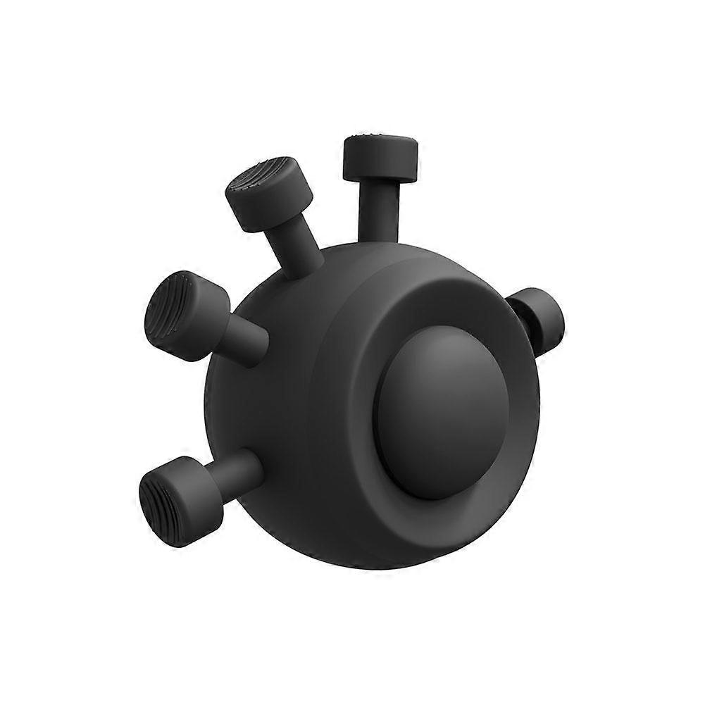 Adjustable Silicone Hand Grip Strengthener - 5-in-1 Multi-Resistance Trainer for Fingers/Forearm/Wrist, Portable Non-Slip Grip Builder with Gift Box,