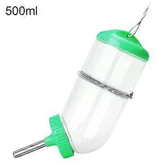 300/500ml Pet Rabbit Dog Hamster Hanging Auto Water Bottle Dispenser Feeder