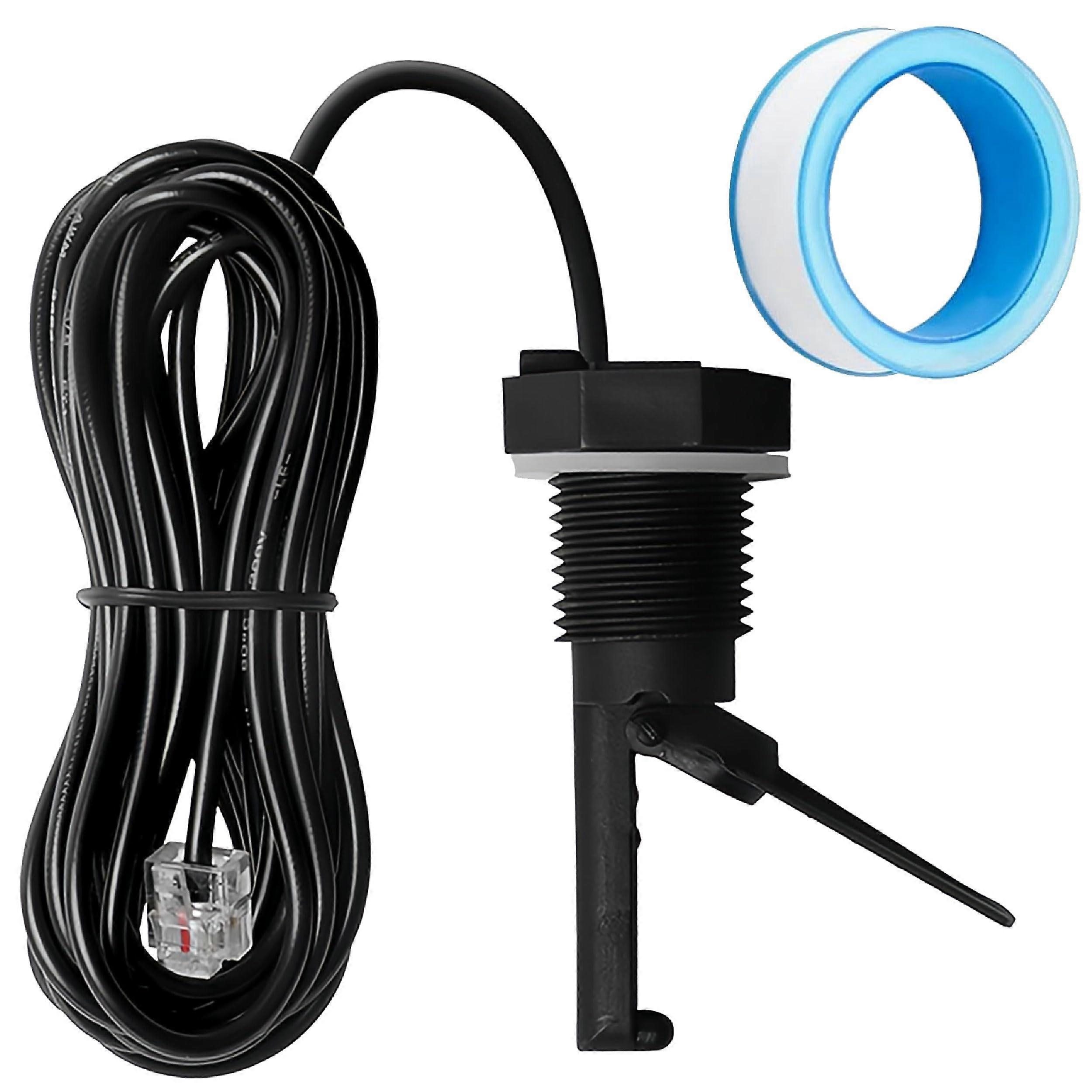 Pool Flow Switch for Hayward Goldline Aquarite Salt System, Reliable Flow Sensor with 15ft Cable