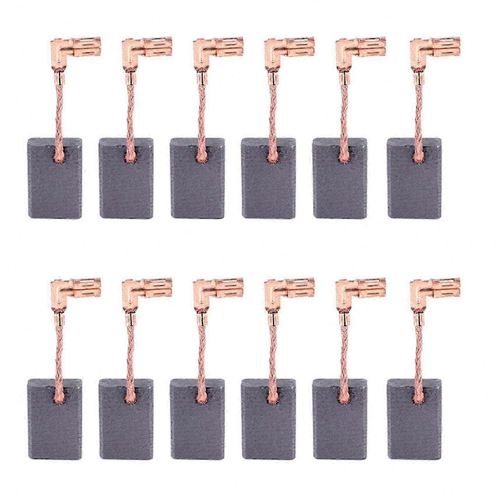 12-Pack Replacement Carbon Brushes Compatible with Various Power Tools Models