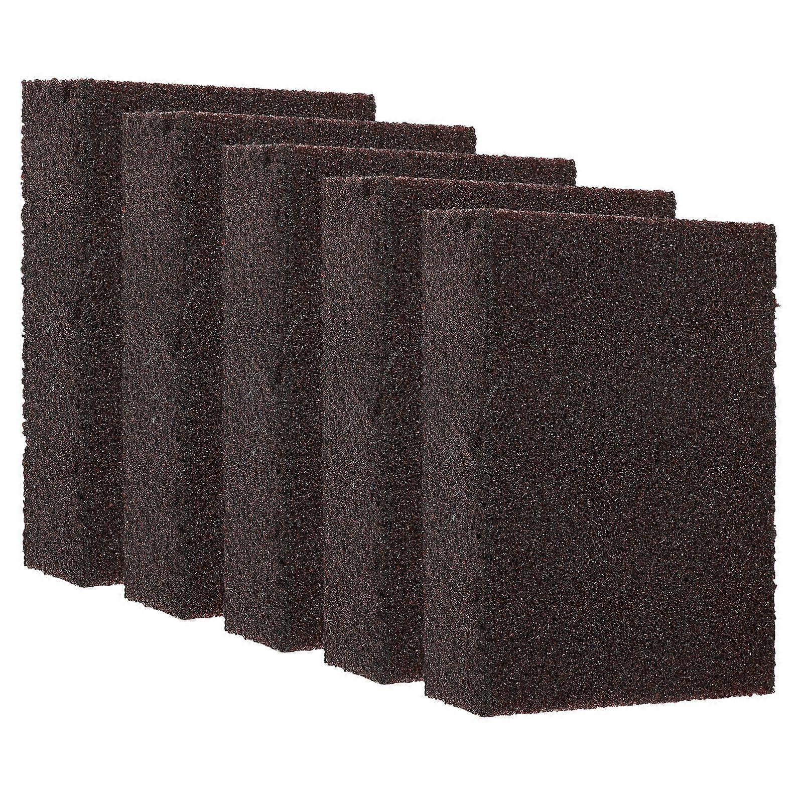 Multi-Function Dish Sponge Kitchen Wok Sponge for Cleaning 5Pcs Household Use