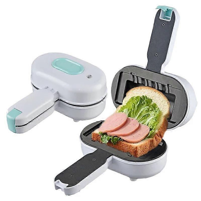 Multifunctional practical breakfast machine  small kitchen sandwich maker, bread panini press, skewer driver, hot dog machine