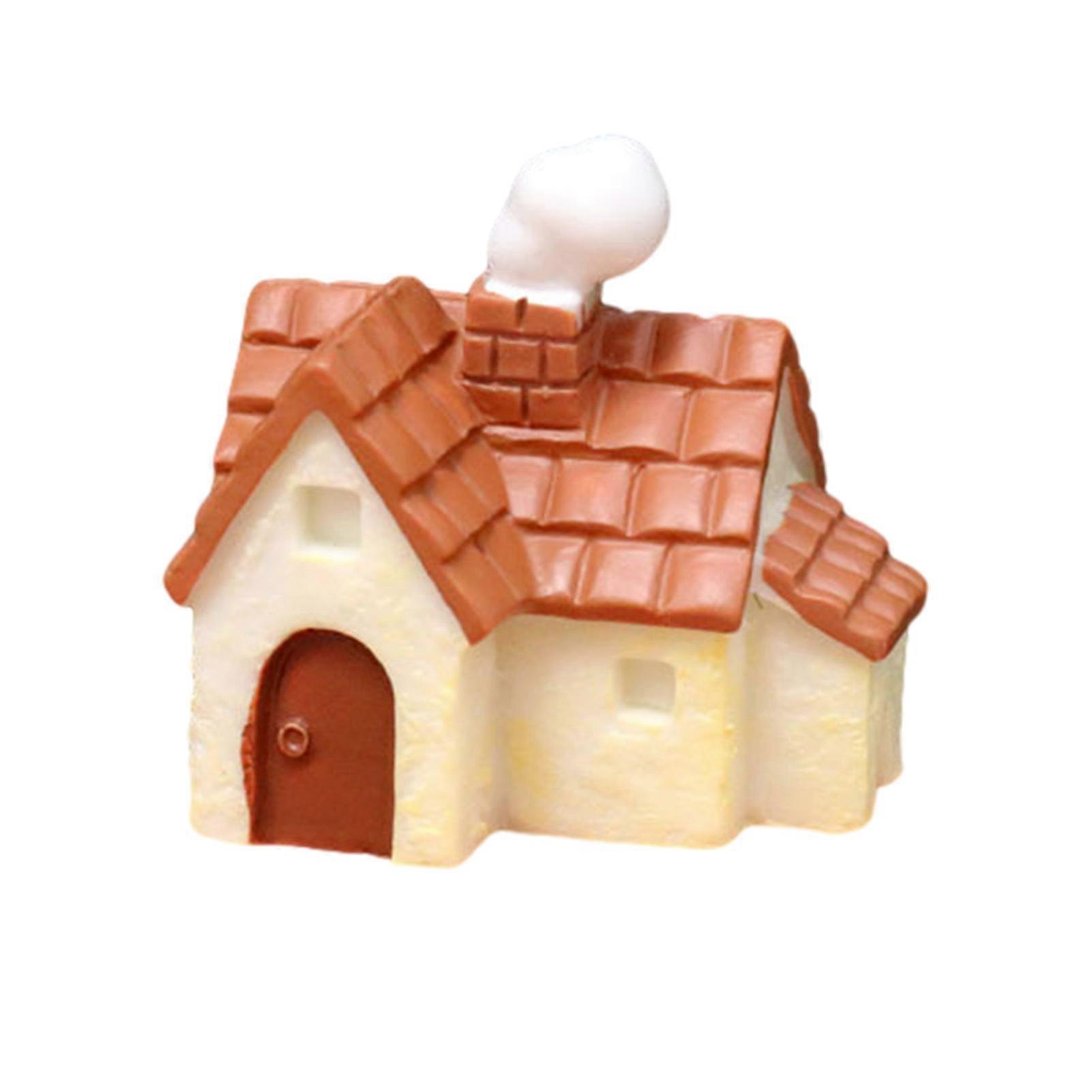 Micro Landscape House - Waterproof Accessory for Desktop - Mini Decor