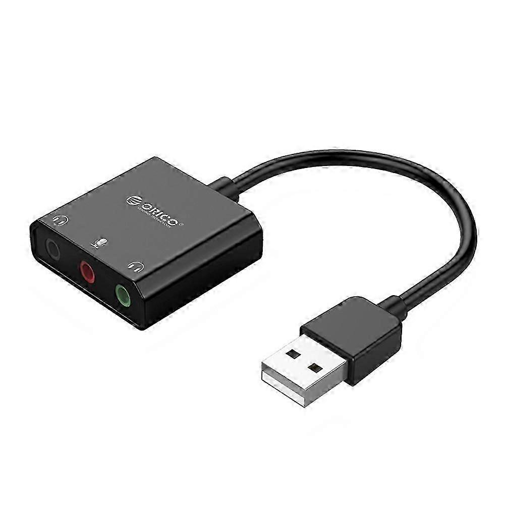 USB 2.0 eksternt stereolydkort lydadapter
