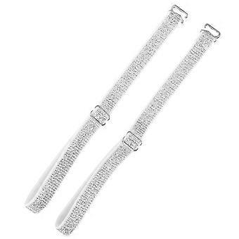 Adjustable Female Heel Strap Elastic Bands 2Pcs for Daily Use High Heels