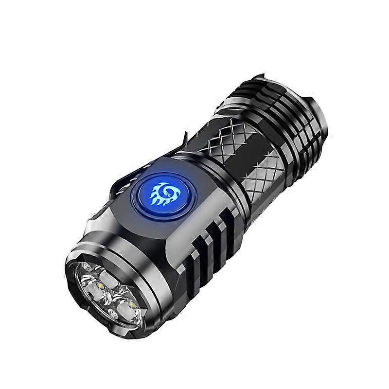 Super powerful rechargeable high-power flashlights with 5 tactical modes