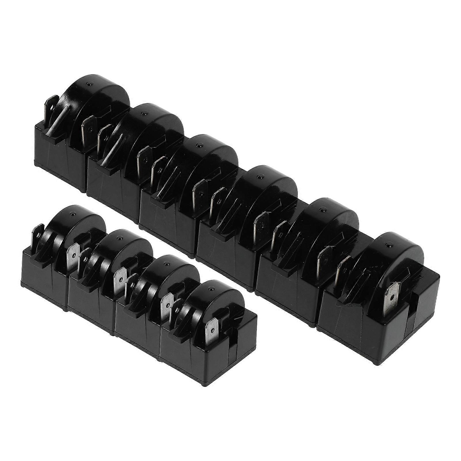 Efficient Refrigerator Starter Relay for Compressor Overload Protection 10Pcs Set