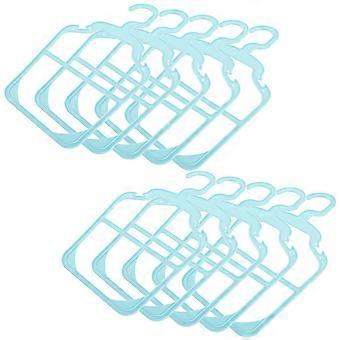 Perchas de plástico para mascotas, perchas para ropa de perro, paquete de 10 unidades, uso confiable.