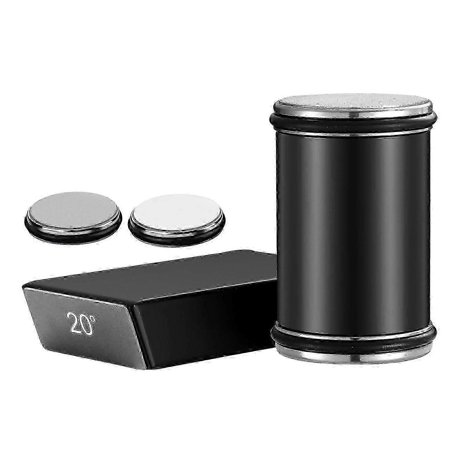 Magnetic Knives Sharpener Sharpening Stone Kit with 15 20 Degrees Angle Roller Compatible with Culinary