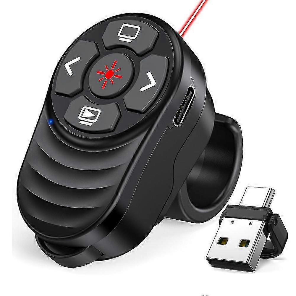 Rechargeable USB Type C Wireless Presentation Clicker