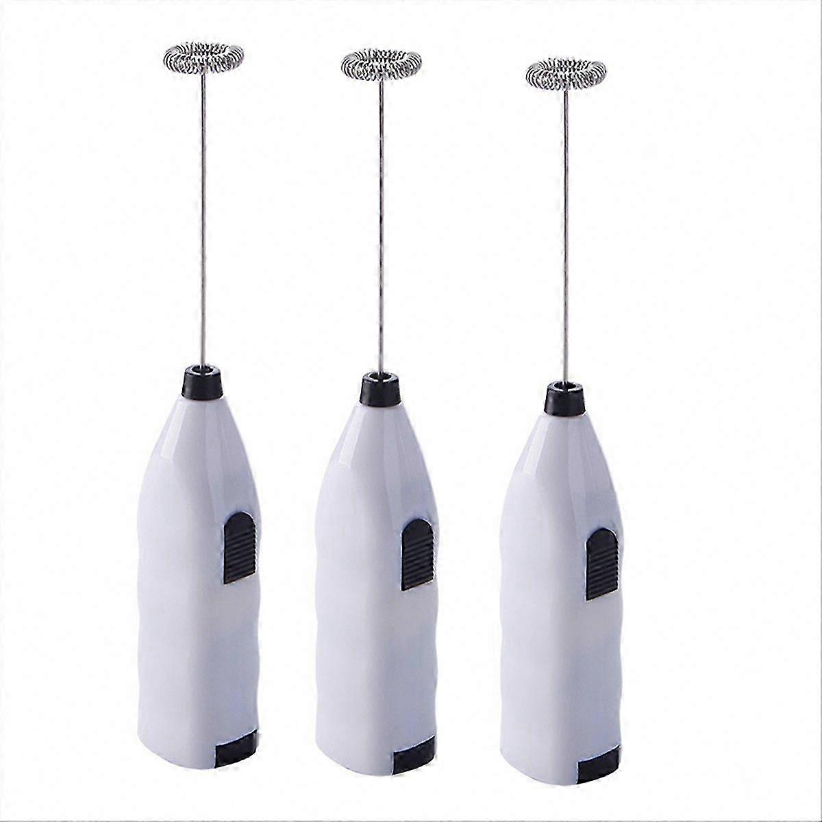 Automatic Coffee Stirrer with Milk Frothing Function, White