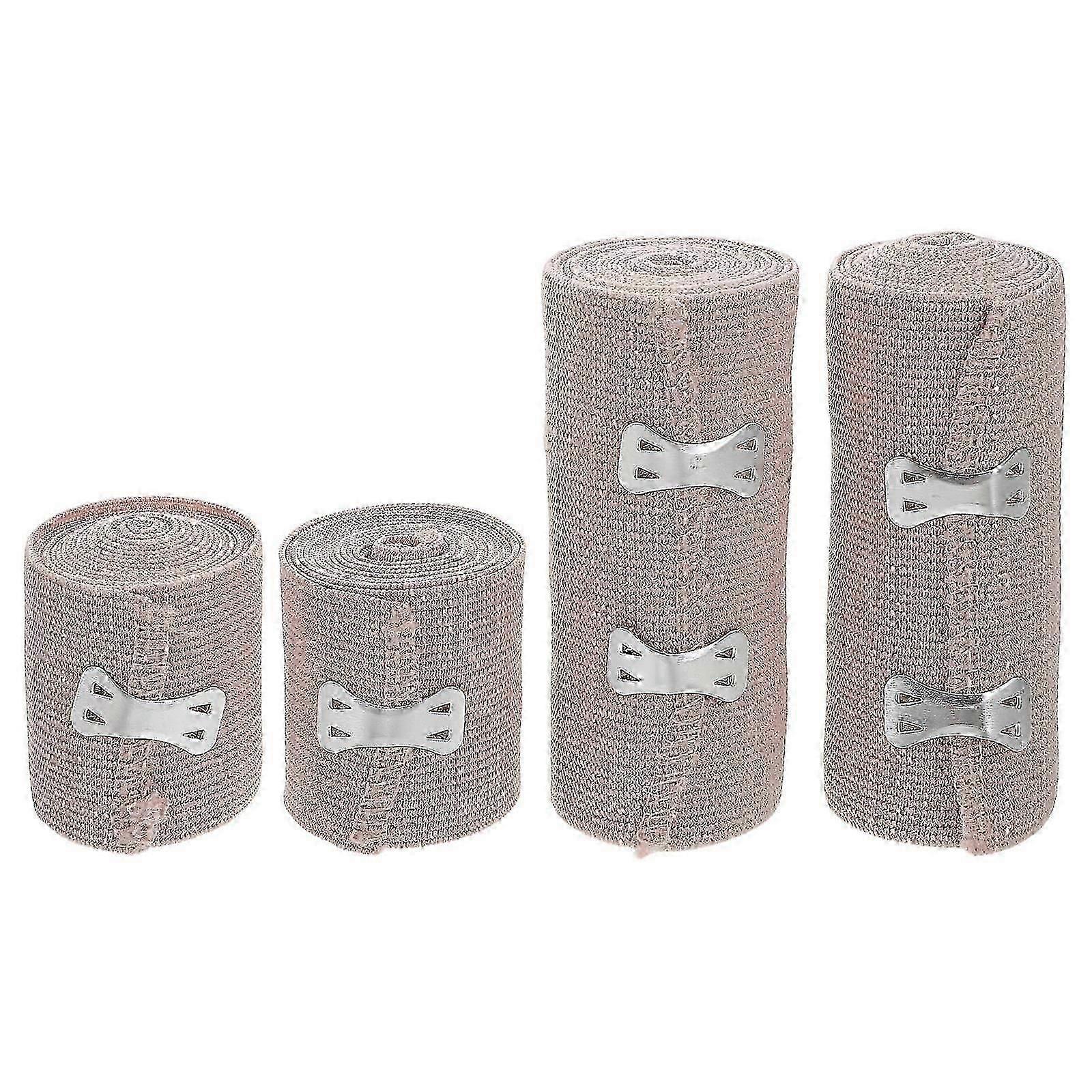 Dance Elastic for Secure Wrapping 4Pcs Self Wraps Pink