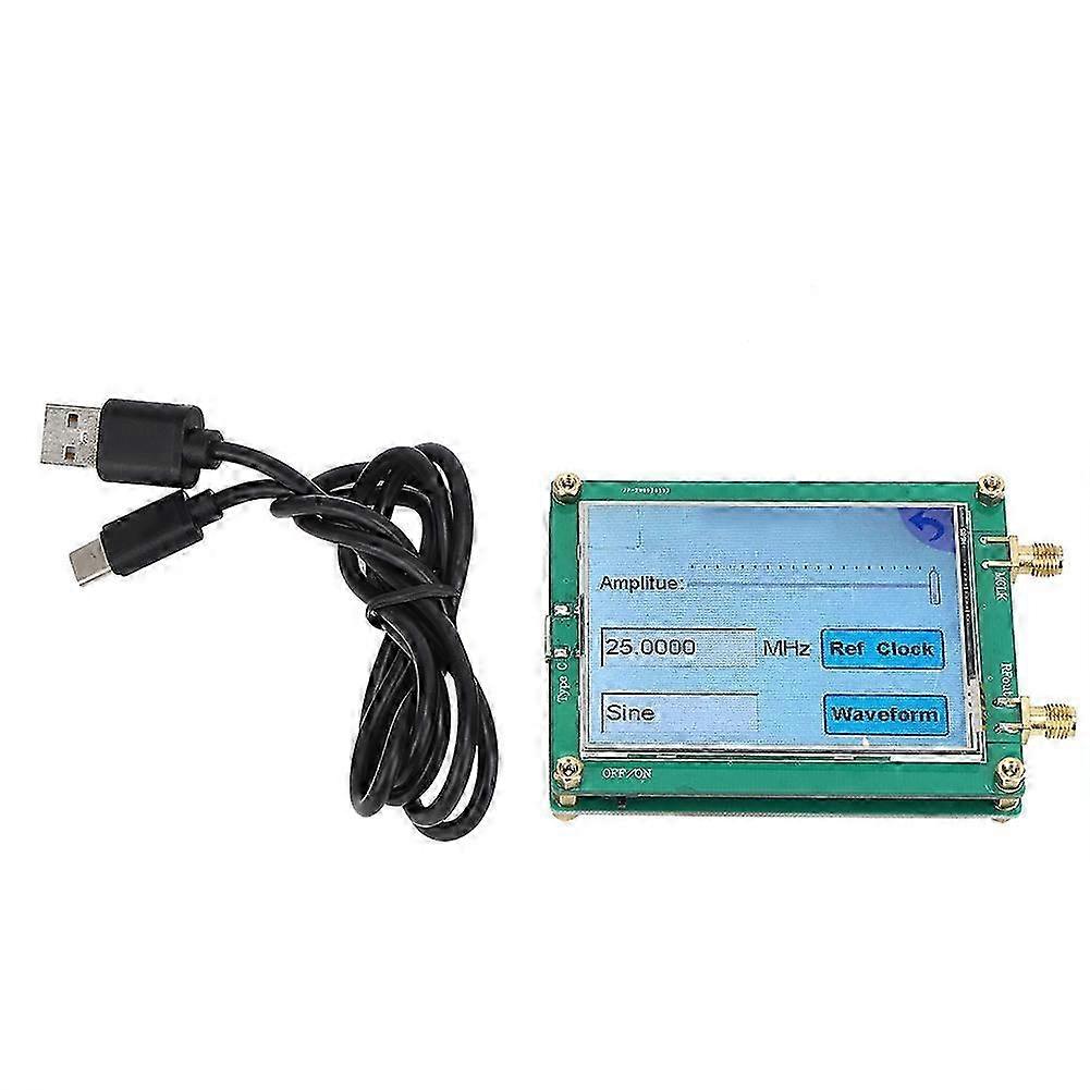 AD9833 TFT Full Touch Screen Signal Generator DDS Source Dot Frequency compatible withSine / Triangle / Square Wave