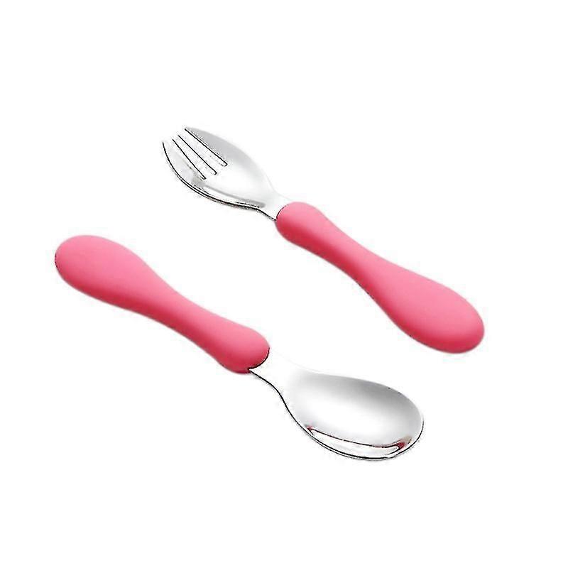 2pcs Kitchen Tableware, Stainless Steel Fork Spoon