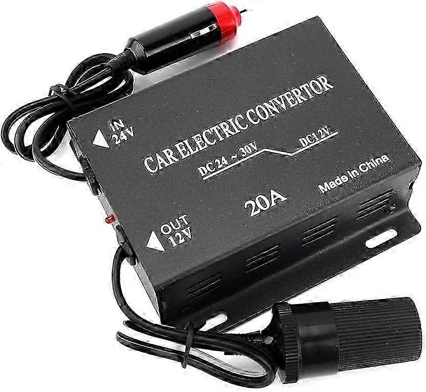 24V-12V cigarette lighter style 20A