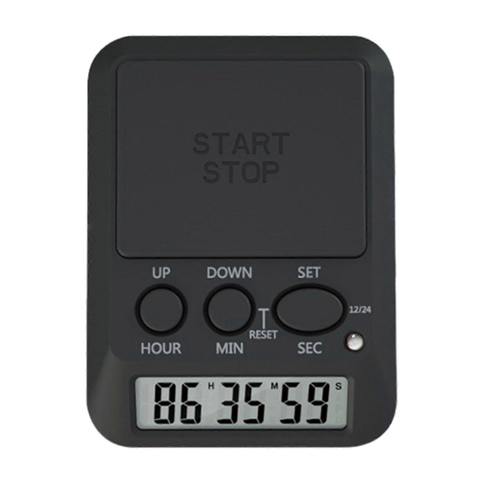 Digital Kitchen Timer with Loud Alarm Multi-Functional Electronic Timer Counts Up And Down for Kitchen Study Work Exercise Training Outdoor Activities