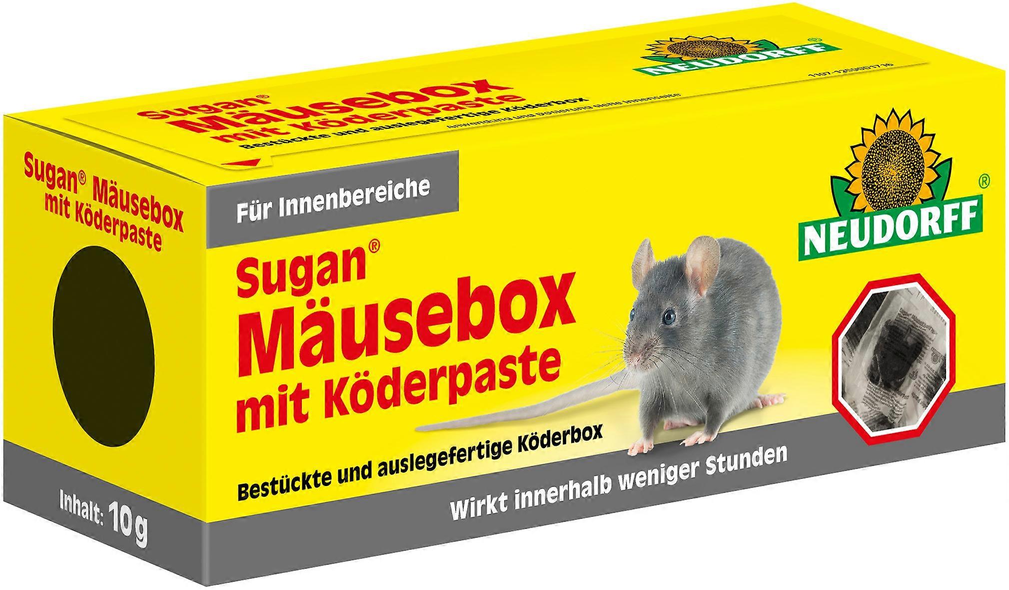 NEUDORFF Sugan® MäuseBox mit Köder Paste, 1 Stück