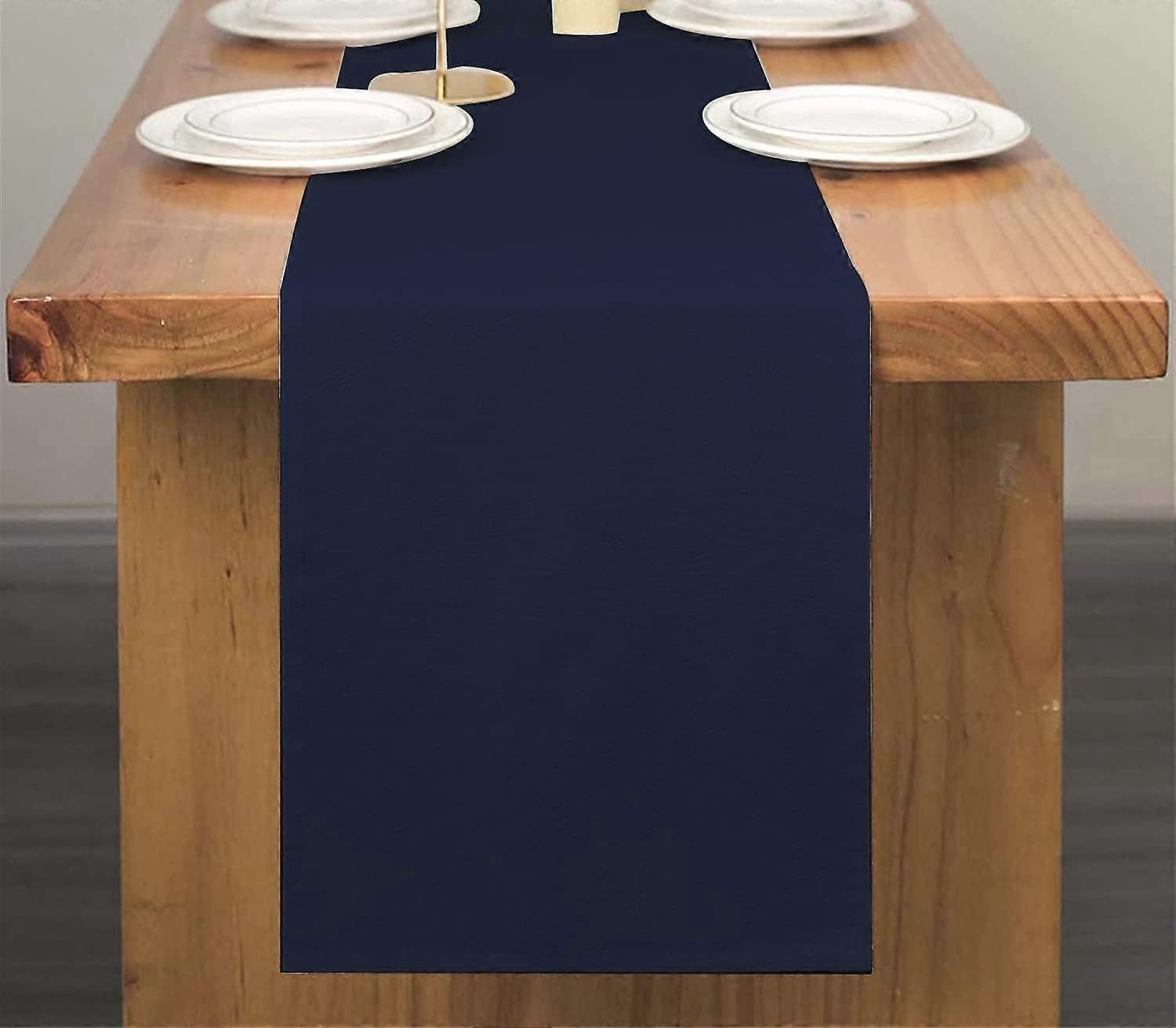 Cotton Table Runner - Cotton 14x72 Inch Solid Color Table Runner for Easter