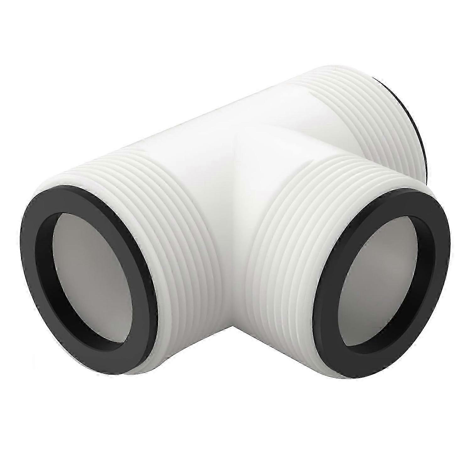 Conector em T para mangueira de piscina de 1,5 polegadas, compatível com bombas Coleman e Intex.