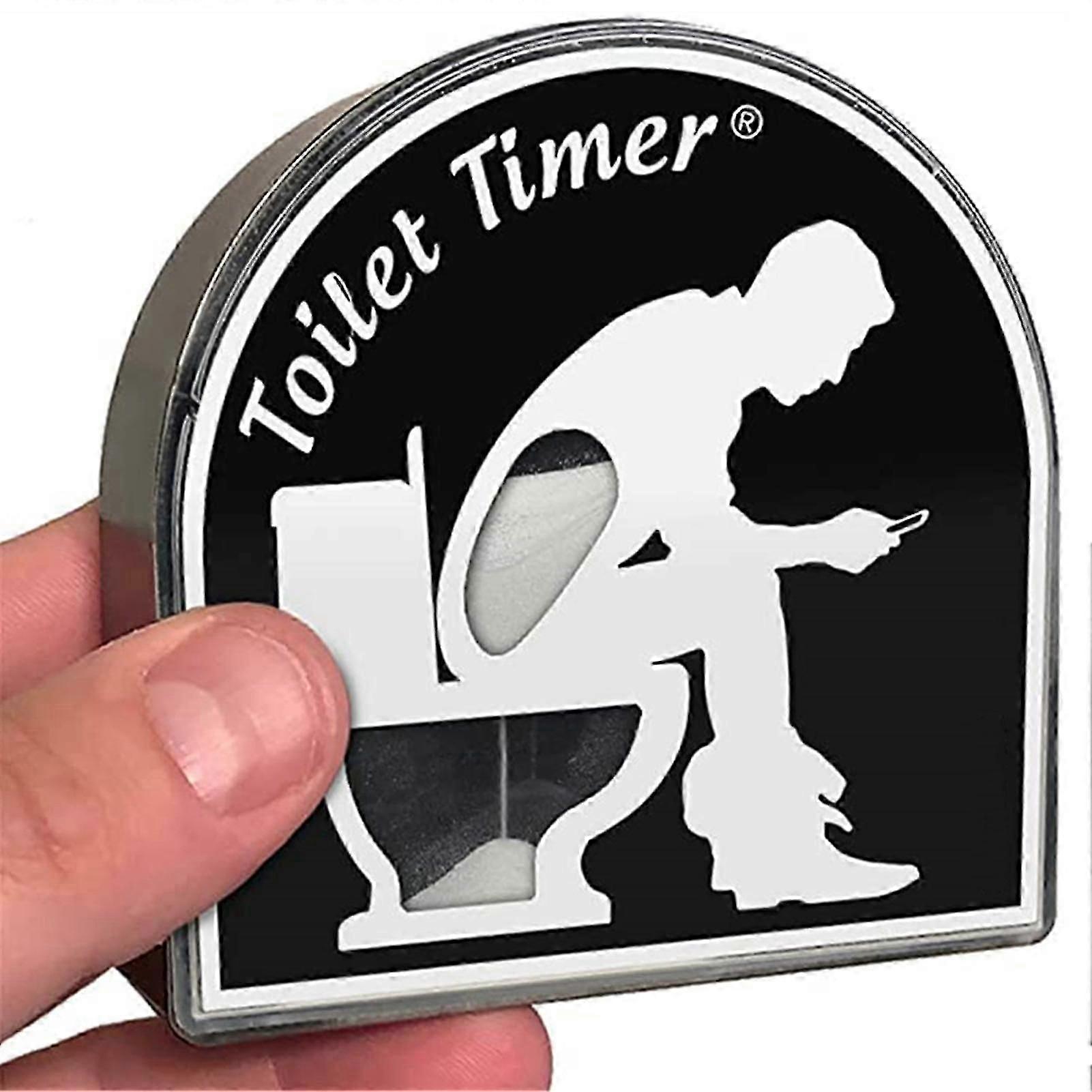 Creative Toilet Timer Countdown Machine Mechanical Alarm Clock Bathroom Tool