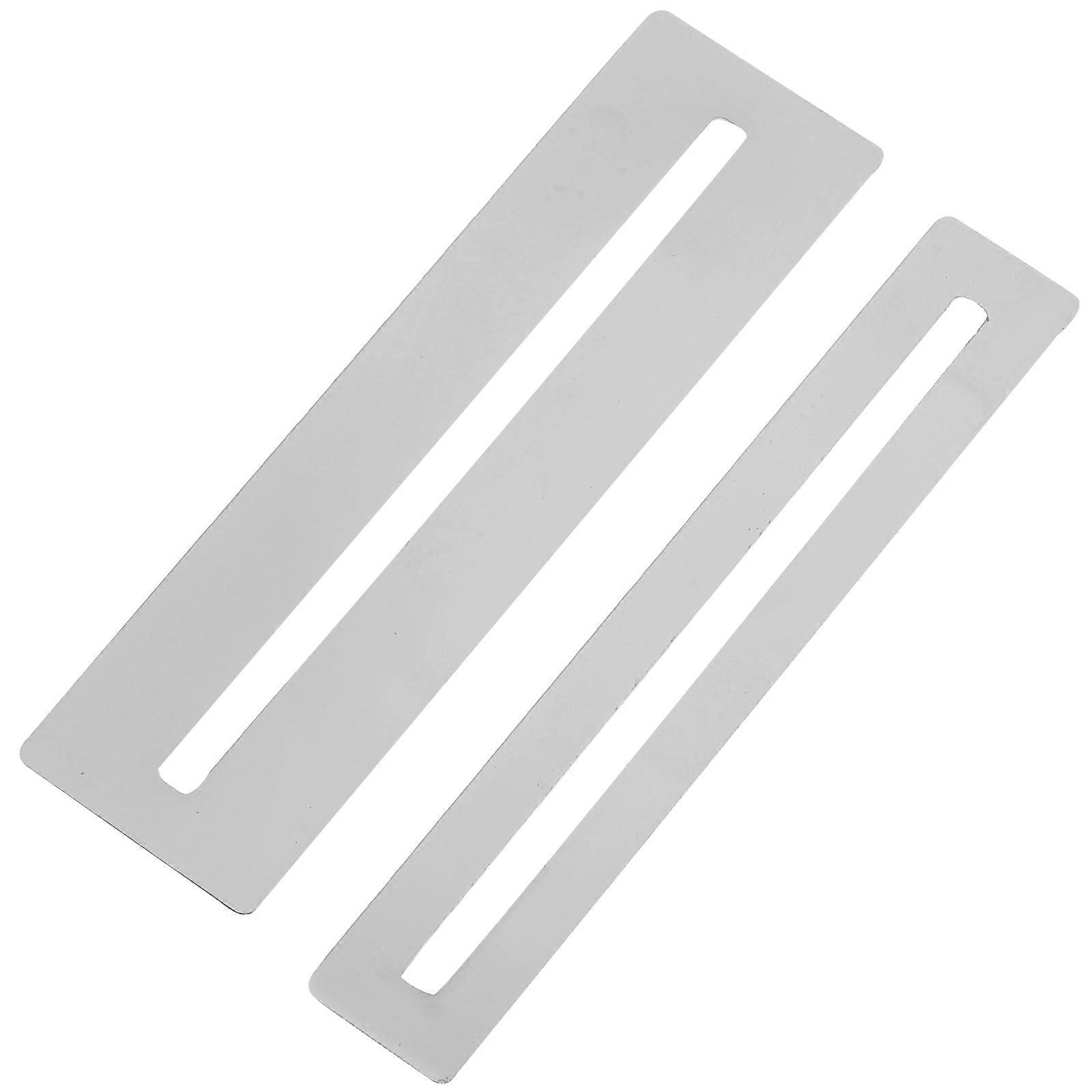 2st Greppbräda Greppskydd Greppbräda Skydd För Gitarr Bas Luthier Tool (Silver)