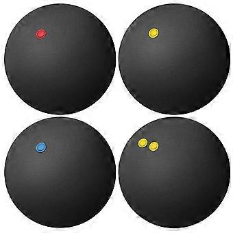 4 Pcs Squash Balls High Elasticity Squash Bounce Balls For Training And Practice Sports Accessory For Indoor Racket Sports
