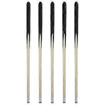 Children Short Pool Cues Mini Pool Stick for Playing 5Pcs Wood Billiard Cue Set